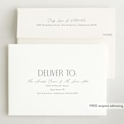 "Little Introduction" - Birth Announcements in Sugar by Pixel and Hank - FREE Recipient Addressing