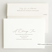 "Dainty" - Birth Announcements in Flower by Pixel and Hank - FREE Recipient Addressing