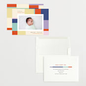 "Punchy" - Birth Announcements in Party by Pixel and Hank - Assembled