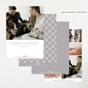 "Details" - Birth Announcements in Cloud by Susan Asbill - Back of Card Options