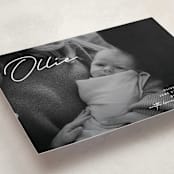 "That's My Name" - Birth Announcements in Cloud by Brandy Folse - Detail