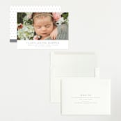 "Canvas" - Birth Announcements in Moon by Megan Davis - Assembled
