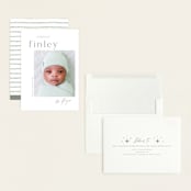 "simplified" - Birth Announcements in Pearl by Summer Winkelman - Assembled