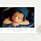 "With Love" - Birth Announcements in Lake by Vanessa Doyle - Front