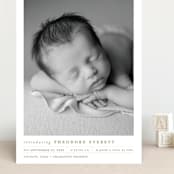 "Modern Grid" - Birth Announcements in Sand by Alexandra Cohn - Front