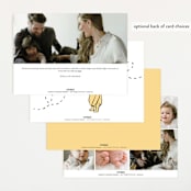 "Disney Sweetest Adventure" - Birth Announcements in Cloud by Heather Schertzer - Back of Card Options