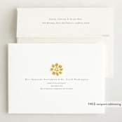 "Modern Floral" - Birth Announcements in Wildflower by Nicole Walsh - FREE Recipient Addressing