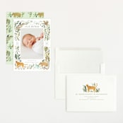 "Jungle Friends" - Birth Announcements in Jungle by Morgan Ramberg - Assembled