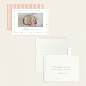 "Petite Garden" - Birth Announcements in Bouquet by Robert and Stella - Assembled
