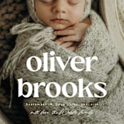 "The simplest" - Birth Announcements in Salt by Lea Delaveris - Detail