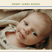 "Framework" - Birth Announcements in Halo by Baumbirdy - Detail