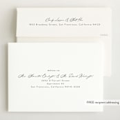 "Sweeping Name" - Birth Announcements in Cloud by Alethea and Ruth - FREE Recipient Addressing