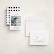 "Just Me" - Birth Announcements in Midnight by Lehan Veenker - Assembled