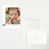 "Canvas" - Birth Announcements in Moon by Megan Davis - Assembled