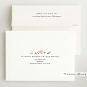 "Woodland wonder" - Birth Announcements in Lichen by Bonnie Davis - FREE Recipient Addressing