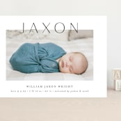"Lift" - Birth Announcements in Ash by Lehan Veenker - Front