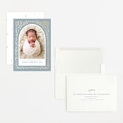 "Star Bright" - Birth Announcements in Slateblue by Meggy Masters - Assembled