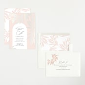 "charmed" - Baby Shower Invitations in Blush by Nicoletta Savod - Assembled