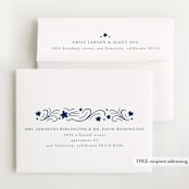 "Cloud Cover" - Baby Shower Thank You Cards in Midnight by Lehan Veenker - FREE Recipient Addressing