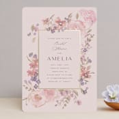 "Sweet Dreams" - Bridal Shower Invitations in Blush by Teju Reval - Front