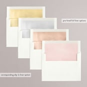 "Sweet Dreams" - Bridal Shower Invitations in Blush by Teju Reval - Envelope Liner Options