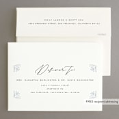 "Bubbly Brunch" - Bridal Shower Invitations in Sea by Michelle Taylor - FREE Recipient Addressing