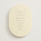 "Pearls" - Bridal Shower Invitations in Cream by Baumbirdy - Front