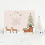 "My Favorite Things" - Baby Shower Insert Cards in Gumdrop by Joanna Griffin - Front