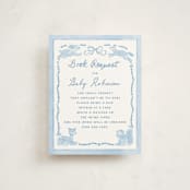 "Folk woodland" - Baby Shower Insert Cards in Sky by Creo Study - Front