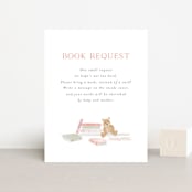 "Little Nursery" - Baby Shower Insert Cards in Cupcake by Rebecca Durflinger - Front