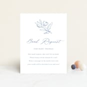 "Parisian Garden" - Baby Shower Insert Cards in Sky by Kristen Smith - Front