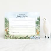 "A Woodland Adventure" - Baby Shower Insert Cards in Forest by Elly - Front