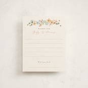 "petite baby blocks" - Baby Shower Insert Cards in Honey by Jennifer Wick - Front