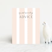 "big celebration, tiny addition" - Baby Shower Insert Cards in Blush by Sara Hicks Malone - Front