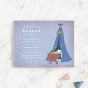 "Disney Fairies Flora, Fauna & Merryweather" - Baby Shower Insert Cards in Magic by Yuliya Evseeva - Front