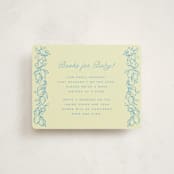 "Ciao Baby" - Baby Shower Insert Cards in Lemonade by Pati Cascino - Front