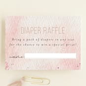 "Botanical Sip n See" - Baby Shower Mini Insert Cards in Vibrant by Itsy Belle Studio - Front
