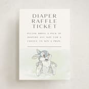 "Disney's Sweet Bambi" - Baby Shower Mini Insert Cards in Sunshine by Teju Reval - Front