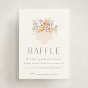 "Baby Basket" - Baby Shower Mini Insert Cards in Summer by Itsy Belle Studio - Front