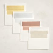 "A Little Shindig" - Fill-in Invitations in Champagne by mo kelley - Envelope Liners