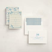 "Mediterraneo" - Fill-in Invitations in Ocean by Pati Cascino - Assembled