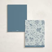"Empire" - Fill-in Menus in Dusty Blue by Jennifer Postorino - Back of Card Options