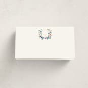"wildflowers crest" - Fill-in Place Cards in Lavender by Cass Loh - Blank Front