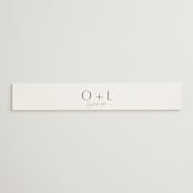 "love love love" - Belly Bands in Onyx by Robert and Stella - Front