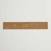 "Rustic Union" - Belly Bands in Sunset by Michelle Taylor - Front