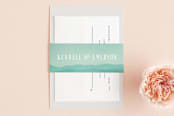 "Misty Mountain Range" - Belly Bands in Sky by Kelly Schmidt - Assembled with Invitation