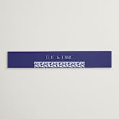 "Topkapi" - Belly Bands in Cobalt by Nazia Hyder - Front