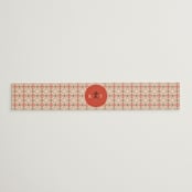 "Japanese Fabric" - Belly Bands in Persimmon by Becky Nimoy - Front