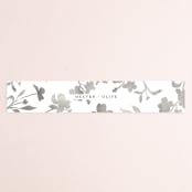 "Floral Union" - Belly Bands in Black Sugar by Pati Cascino - Front