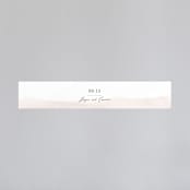 "Sloped" - Belly Bands in Ecru by Everett Paper Goods - Front